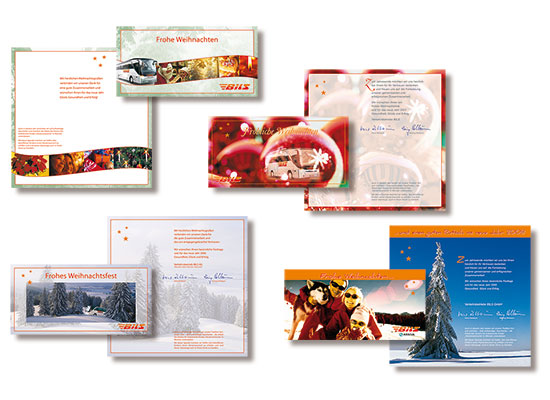 Bils Weihnachtskarten