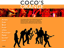 Website Cocos Orange